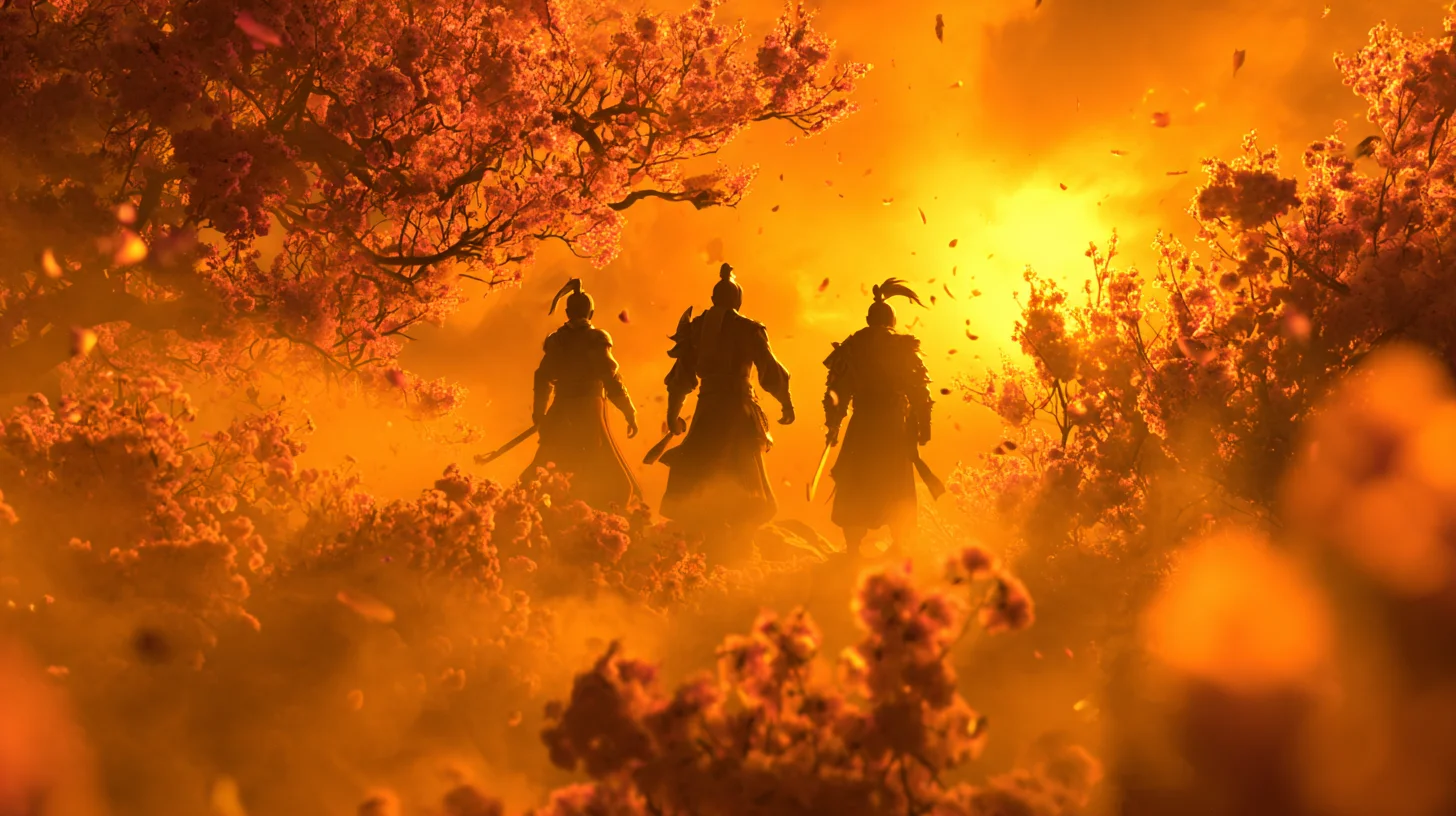 Peach garden oath