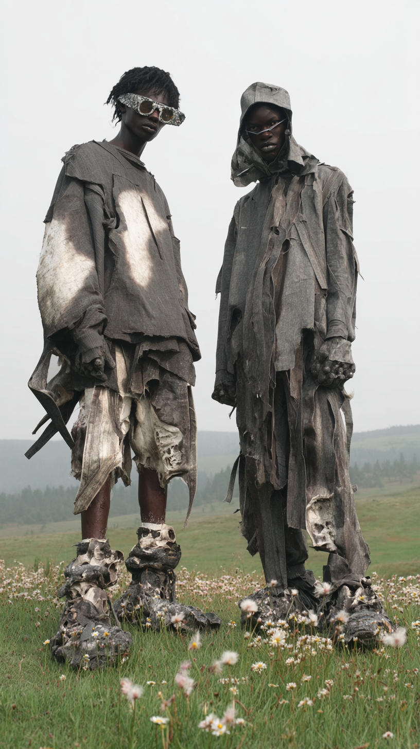 Futuristic peruvian nomad